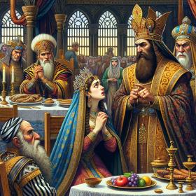 AI Purim feast